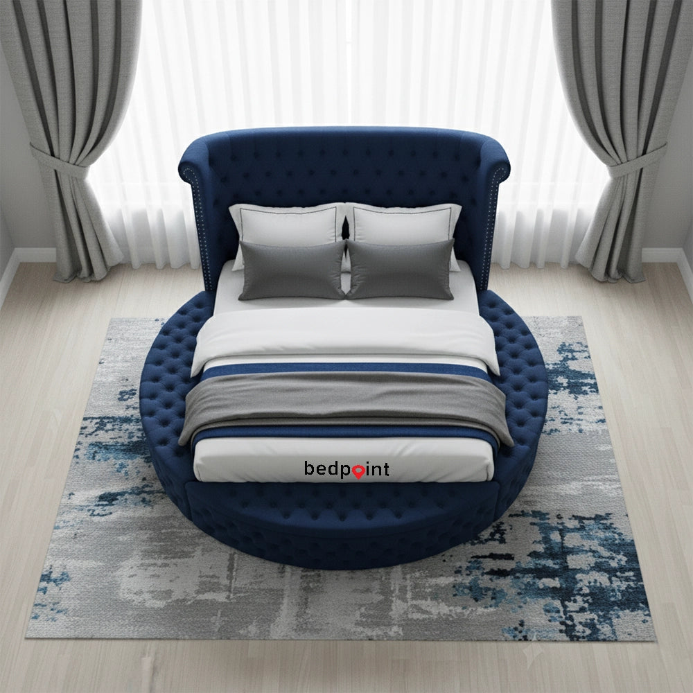 Royal Tulip Ambassador Bed | Round Luxury Storage Bed